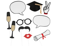 Props for school graduation photos, 10 pcs.