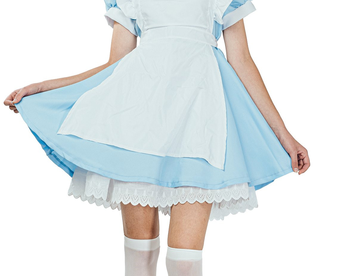 Role play-set for adult  Alice (headband, dress, apron), size S