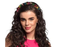 Metal Diadem 'Happy Birthday'