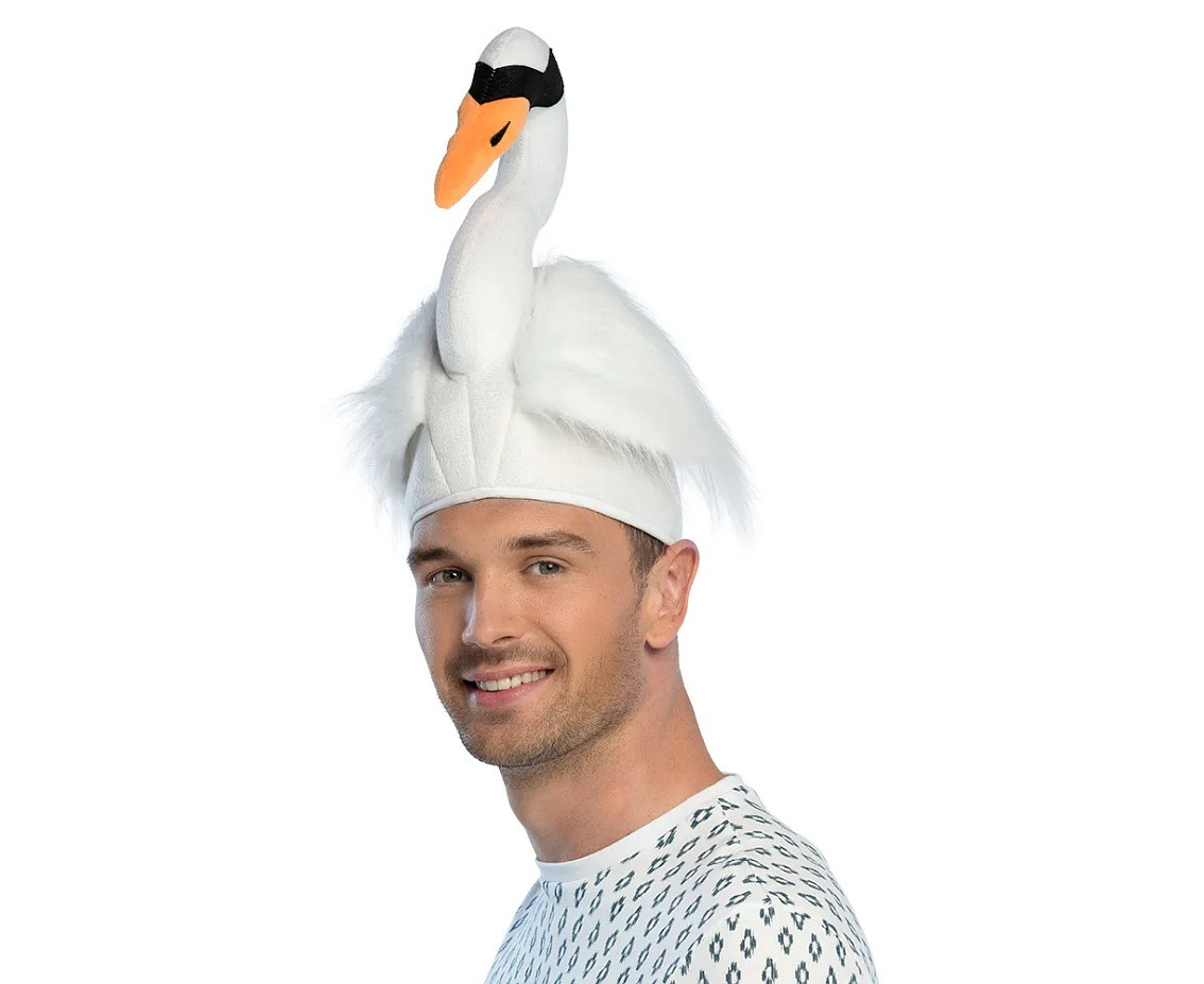 Hat Swan, white