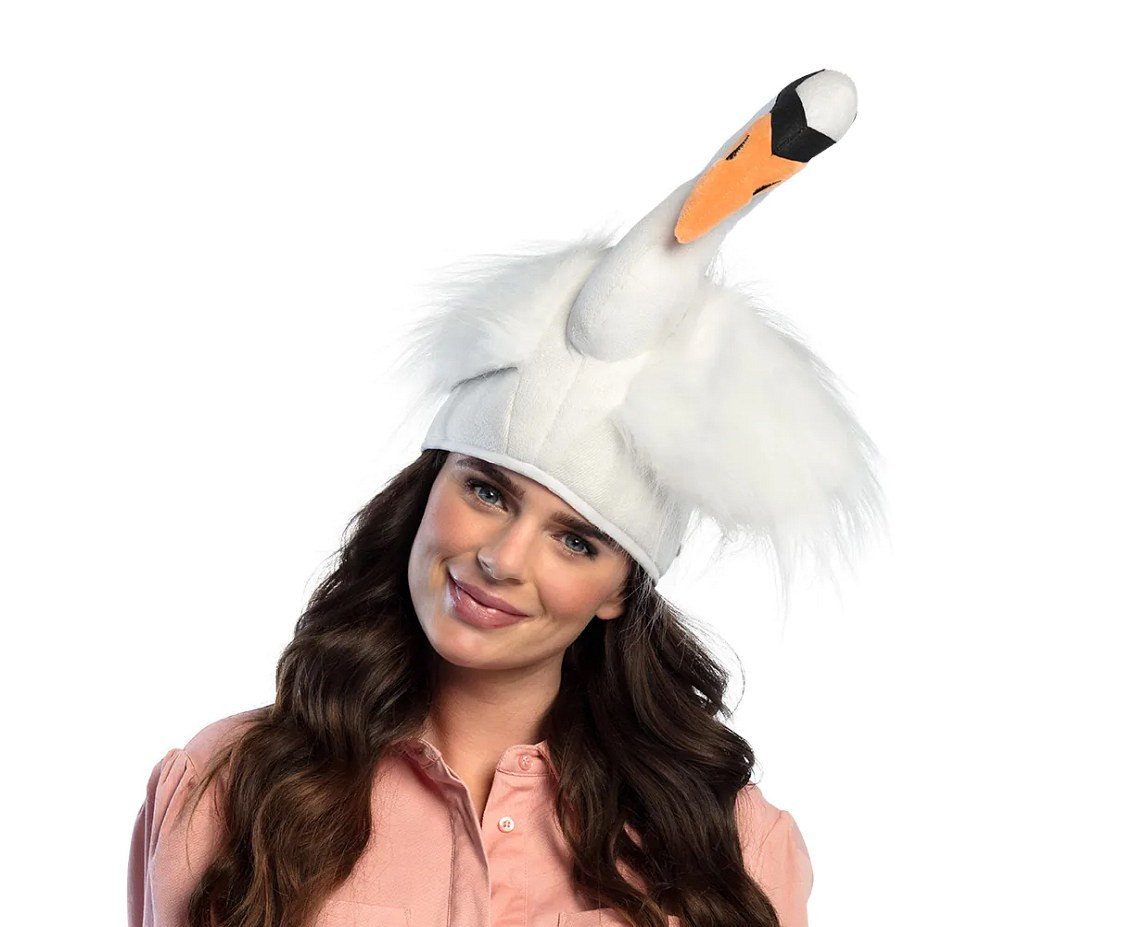 Hat Swan, white