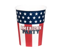 Paper cups American Party,  250 ml, 10 pcs