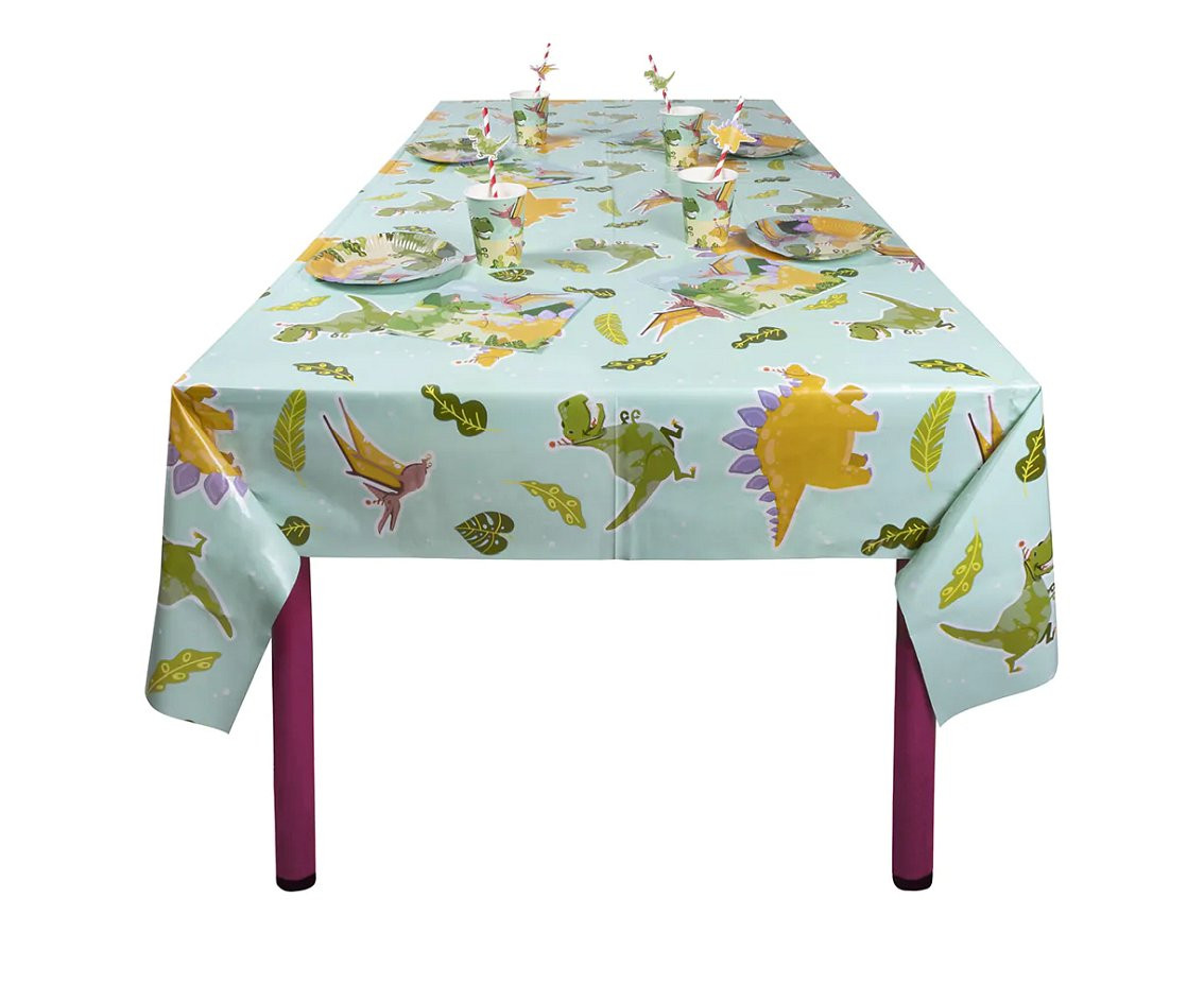 Tablecloth Dino party, 130 x 180 cm