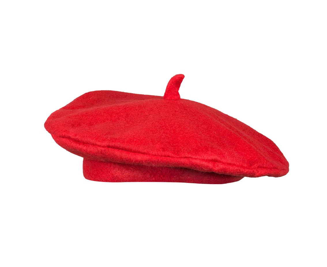 Beret France, red