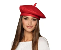 Beret France, red