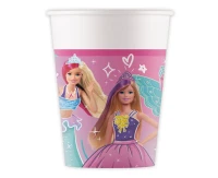 paper cups Barbie, 200 ml ,8 pcs (FSC)