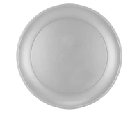 Reusable plate, silver, Decorata Party, 21 cm, 1 pc EOL