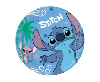 Paper plates Stitch & Angel, 23 cm., 8 pcs