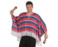 Poncho for adult Mexican, size 52