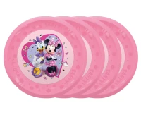 Reusable plate Minnie Junior Disney, 21 cm, 4 pcs