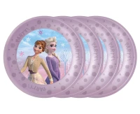 Reusable plate Frozen II Wind Spirit Disney, 21 cm, 4 pc