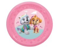 Reusable Plate Paw Patrol Skye and Everest Nickelodeon, pink, 21 cm, 1 pc EOL