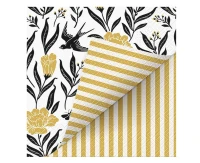 PAW Napkins Double Design Time Boho, 33x33cm,  20 pcs, FSC