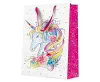 PAW Gift bag Unicorn, 30x41x12 cm