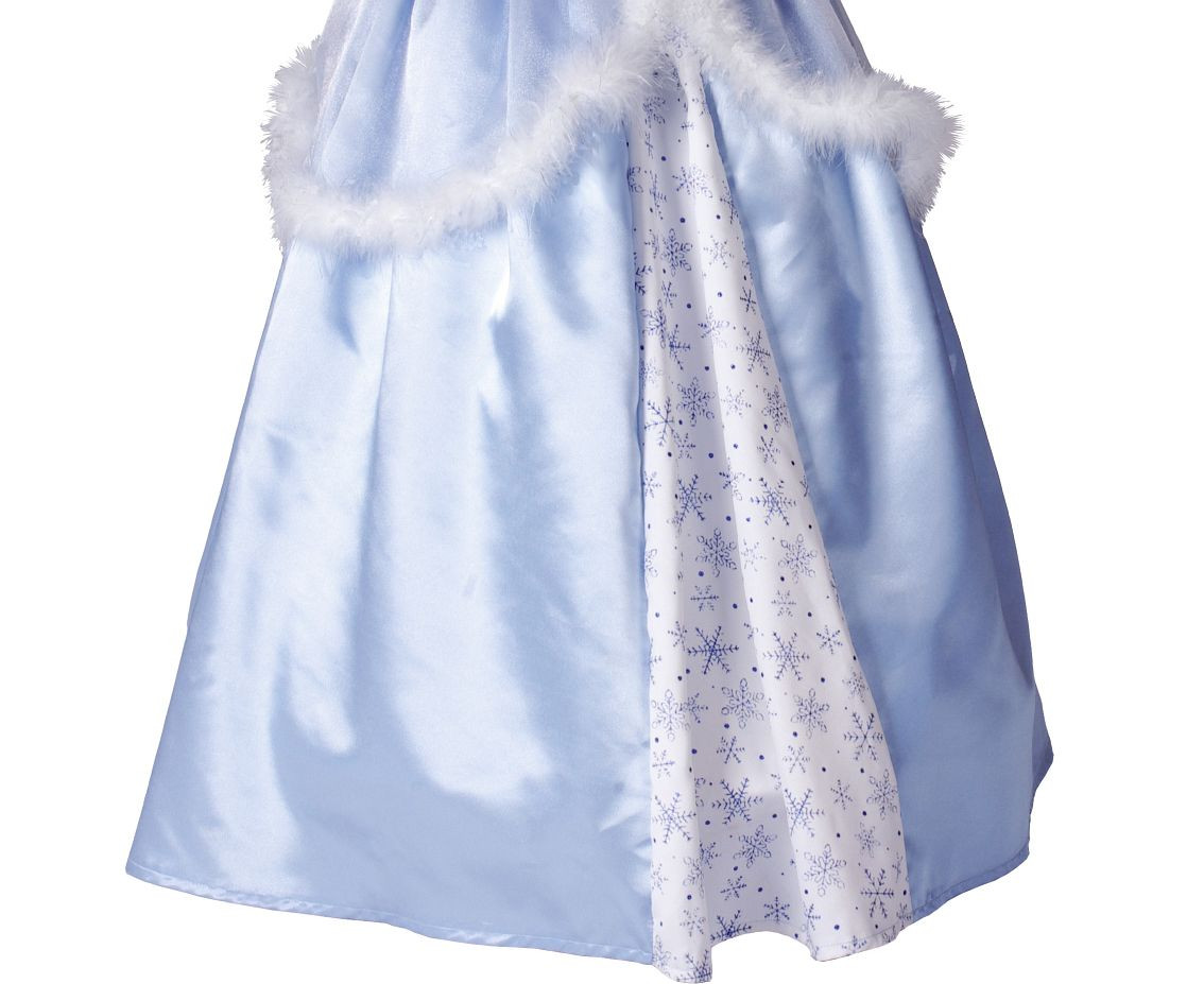 Role play-set for kids Winter Princess (dress, tiara), size 110/120 cm EOL