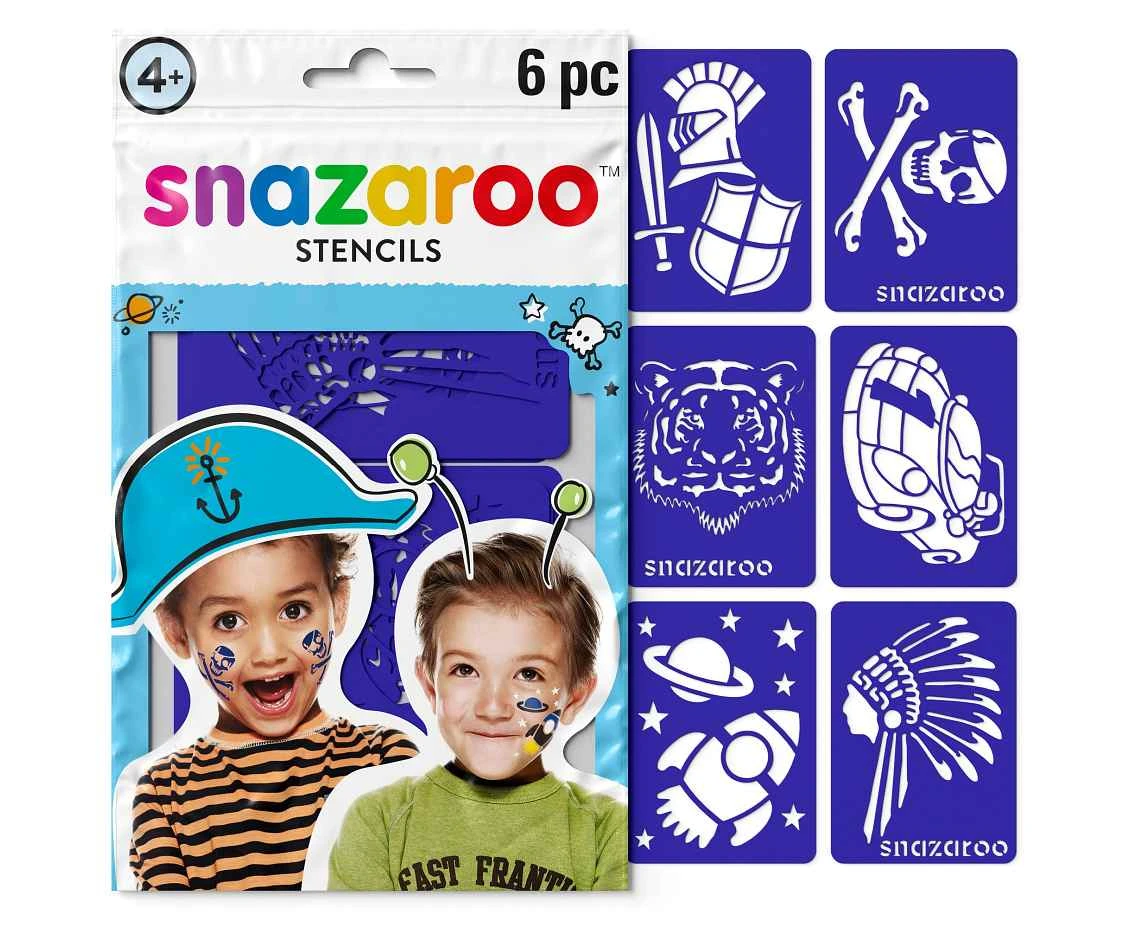 SN stencil face paint Boys 1198011