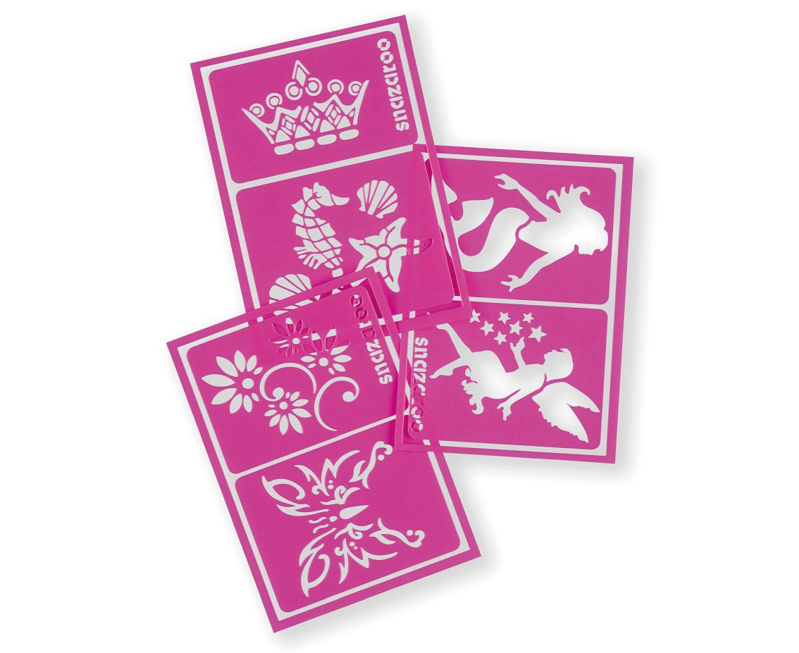SN stencil 6 pcs paint set Girls 1198014