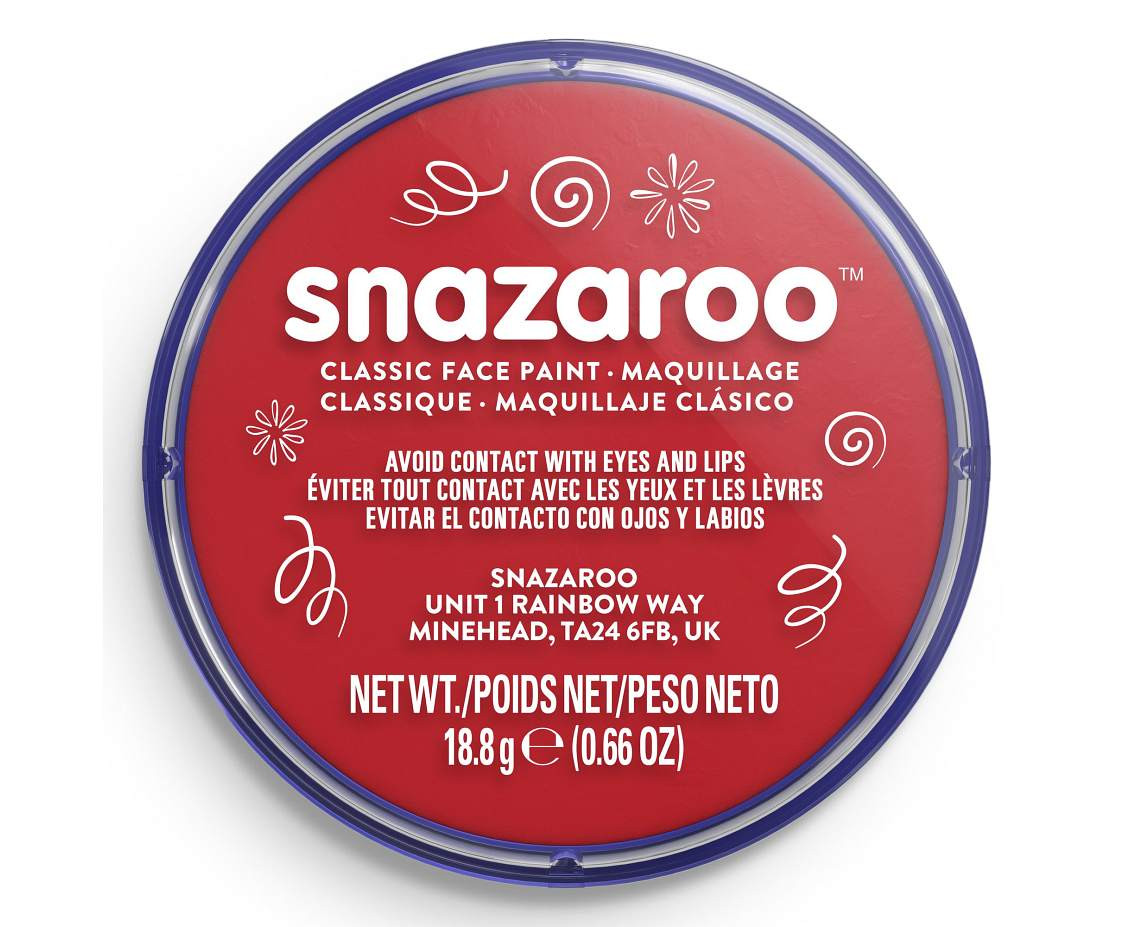 SN Face paint 18ML red  1118055