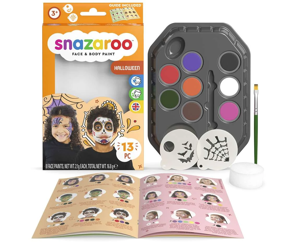 SN face paint set HALLOWEEN ORANGE 1172184