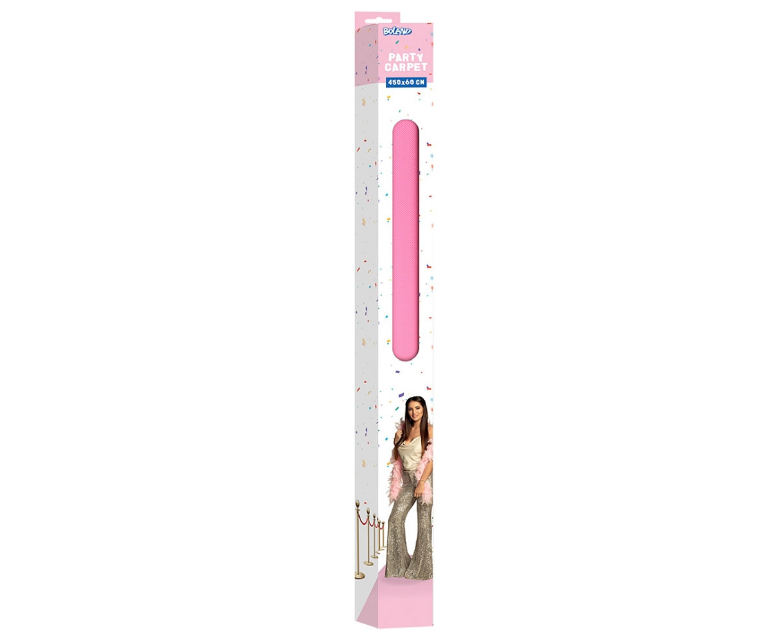 Carpet pink, 450x60 cm