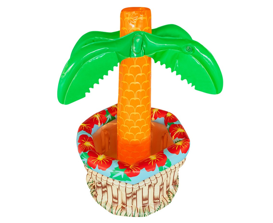 Inflatable cup cooler palm tree, 62 cm