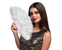 Fan Flapper, white, 23 cm