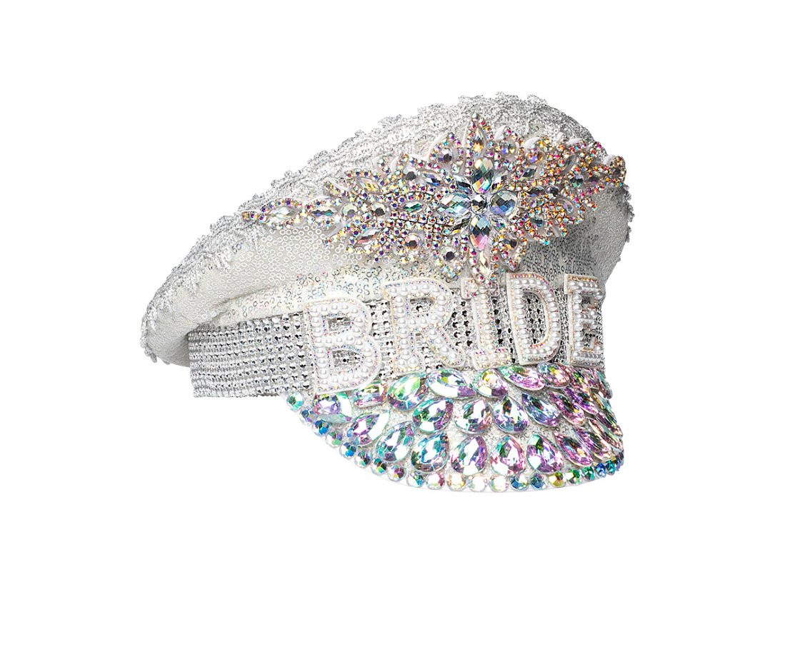Cap "Bride" sparkle