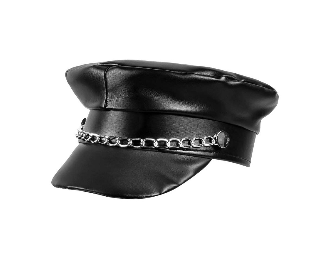 Set Rocker (cap, party glasses, necklace, bracelet and moustache)