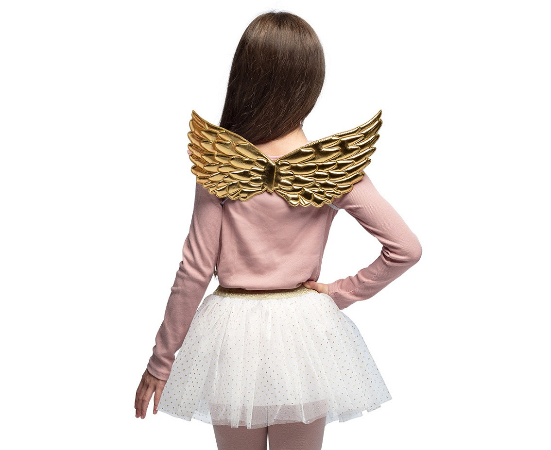 Set Angel gold (wings and tutu)