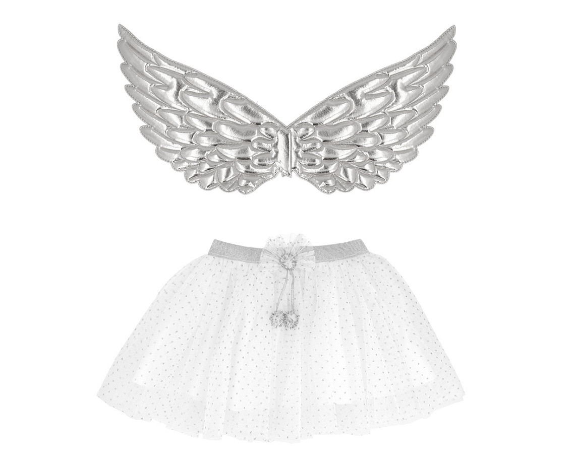 Set Angel gold (wings and tutu)