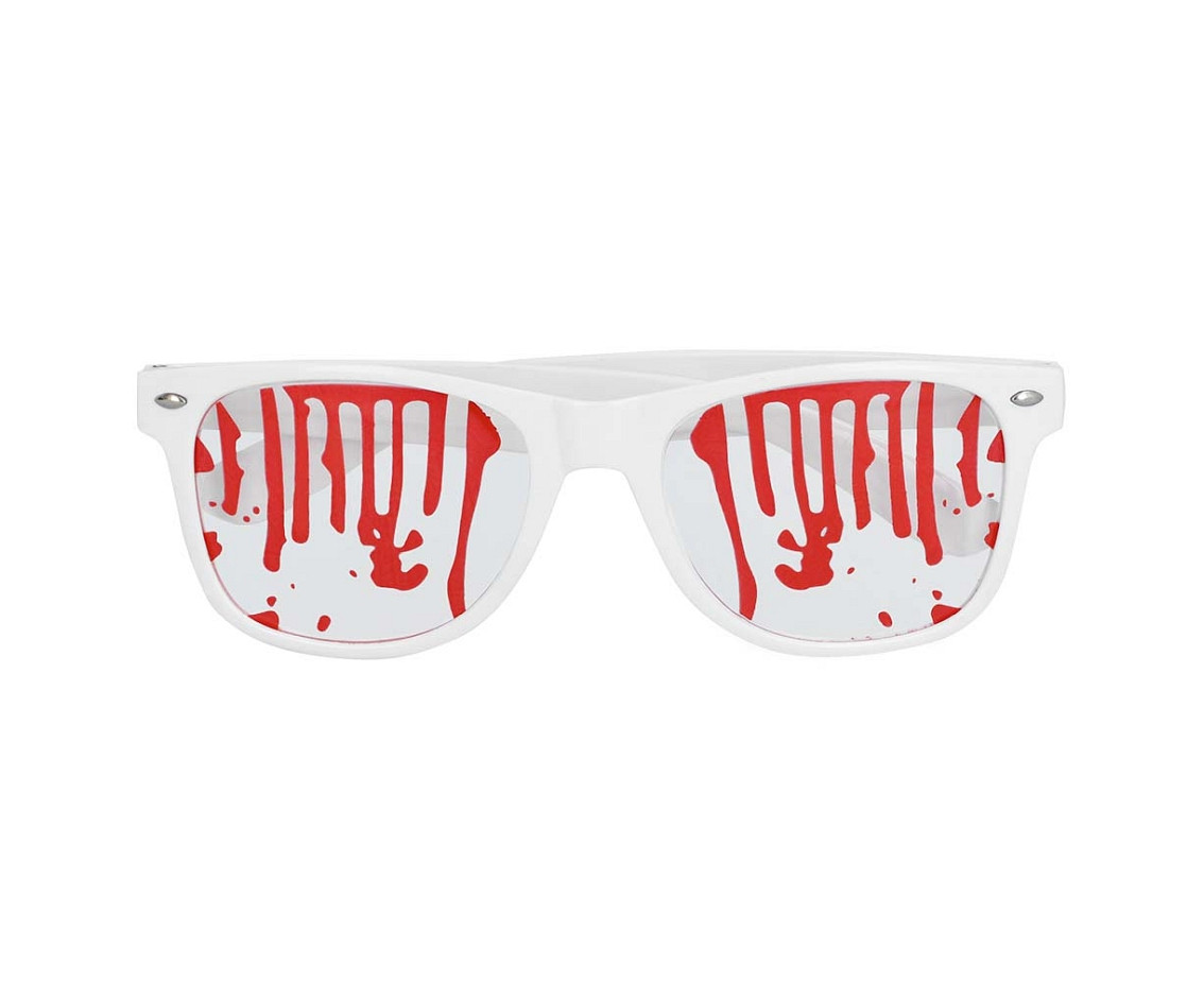 Accessory set Bloody (party glasses, bow tie and suspenders)