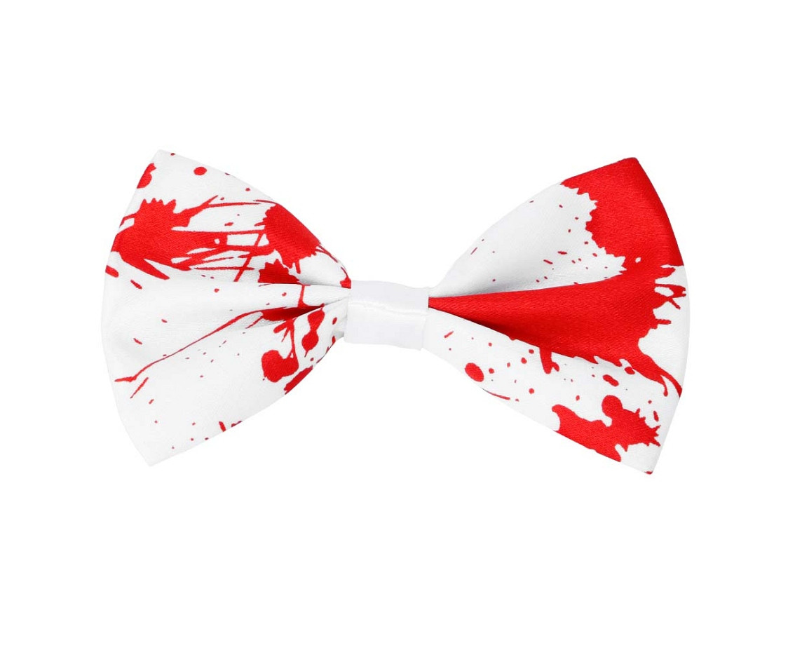 Accessory set Bloody (party glasses, bow tie and suspenders)