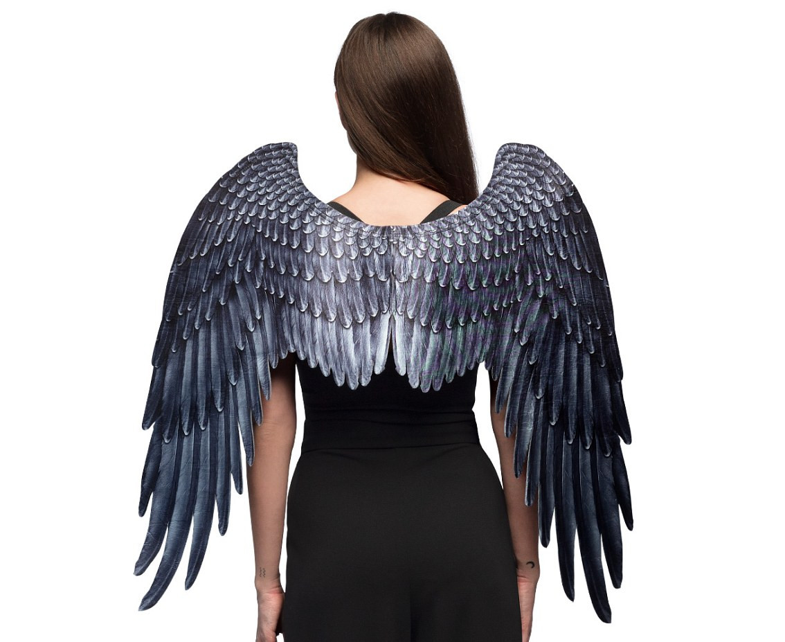 Wings Archangel black (95 x 75 cm)