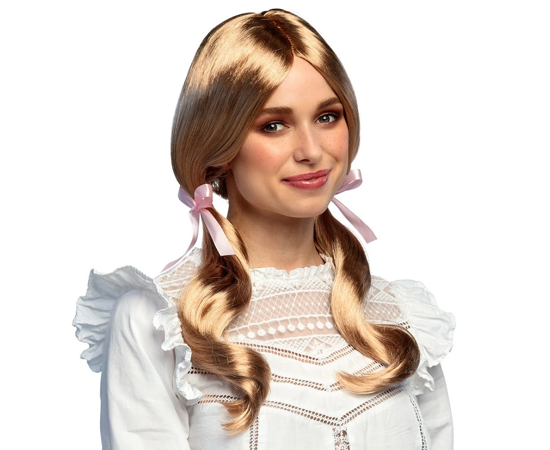 Wig Schoolgirl, blond