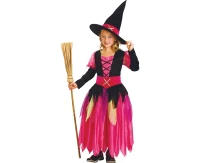 Role play-set for kids Trendy WItch (dress, hat, belt), size 130/140 cm
