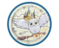 Paper plates HARRY POTTER 7" , 8 pcs