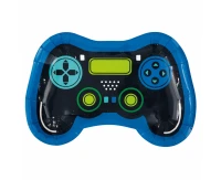 Paper plates Gamer, 23 cm, 8 pcs