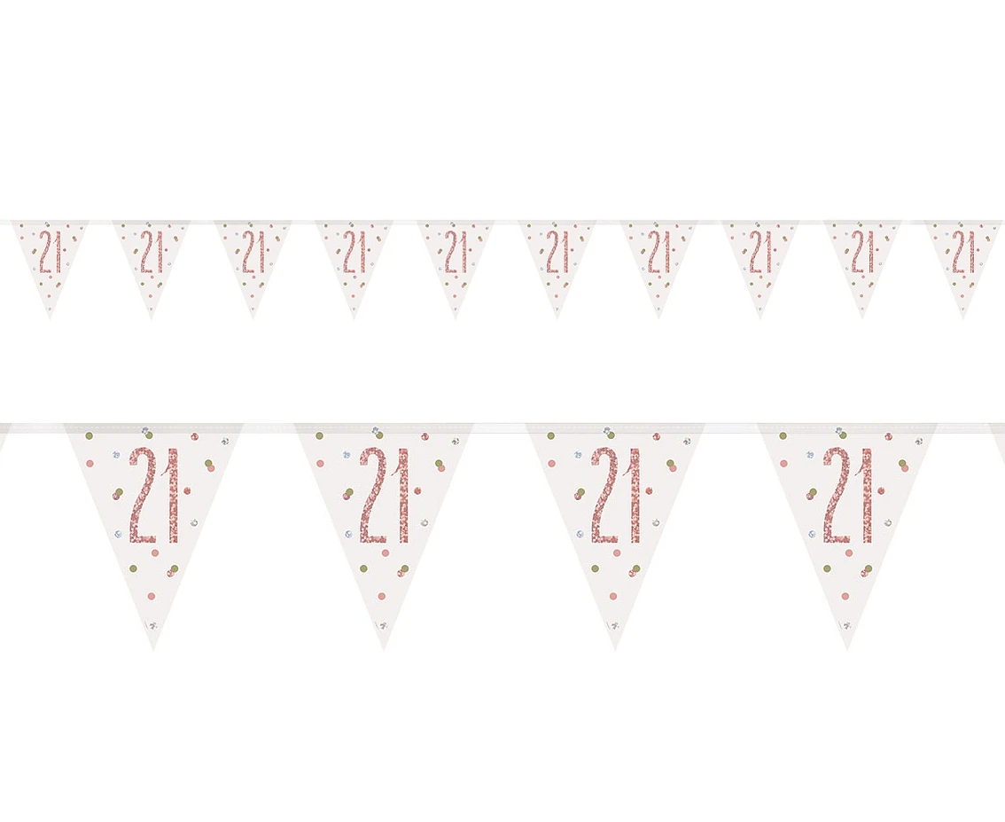 Garland flags 21 Birthday EOL