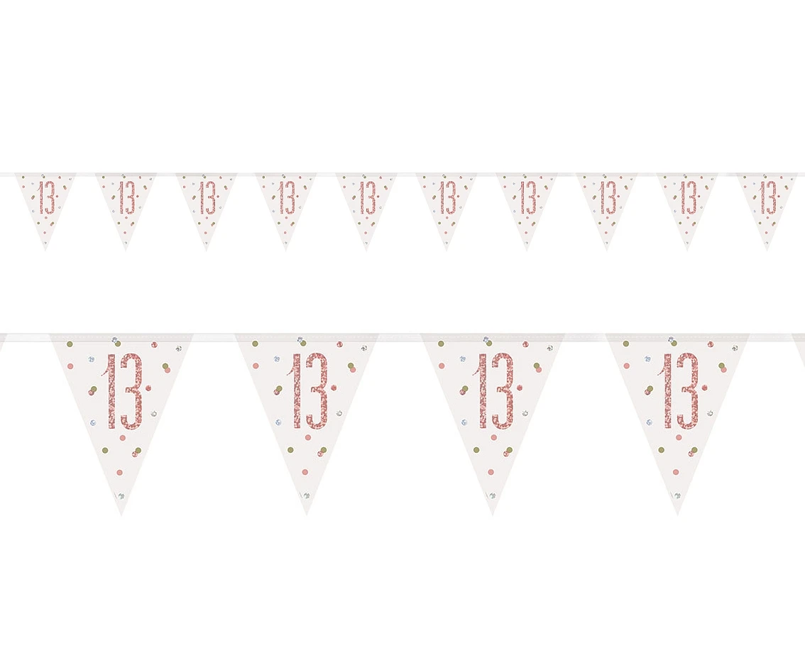 Garland flags 13th Birthday EOL