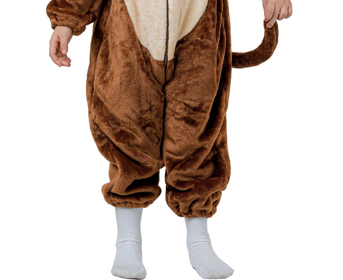 Costume for child Monkey (Hooded jumpsuit), size 92/104 cm