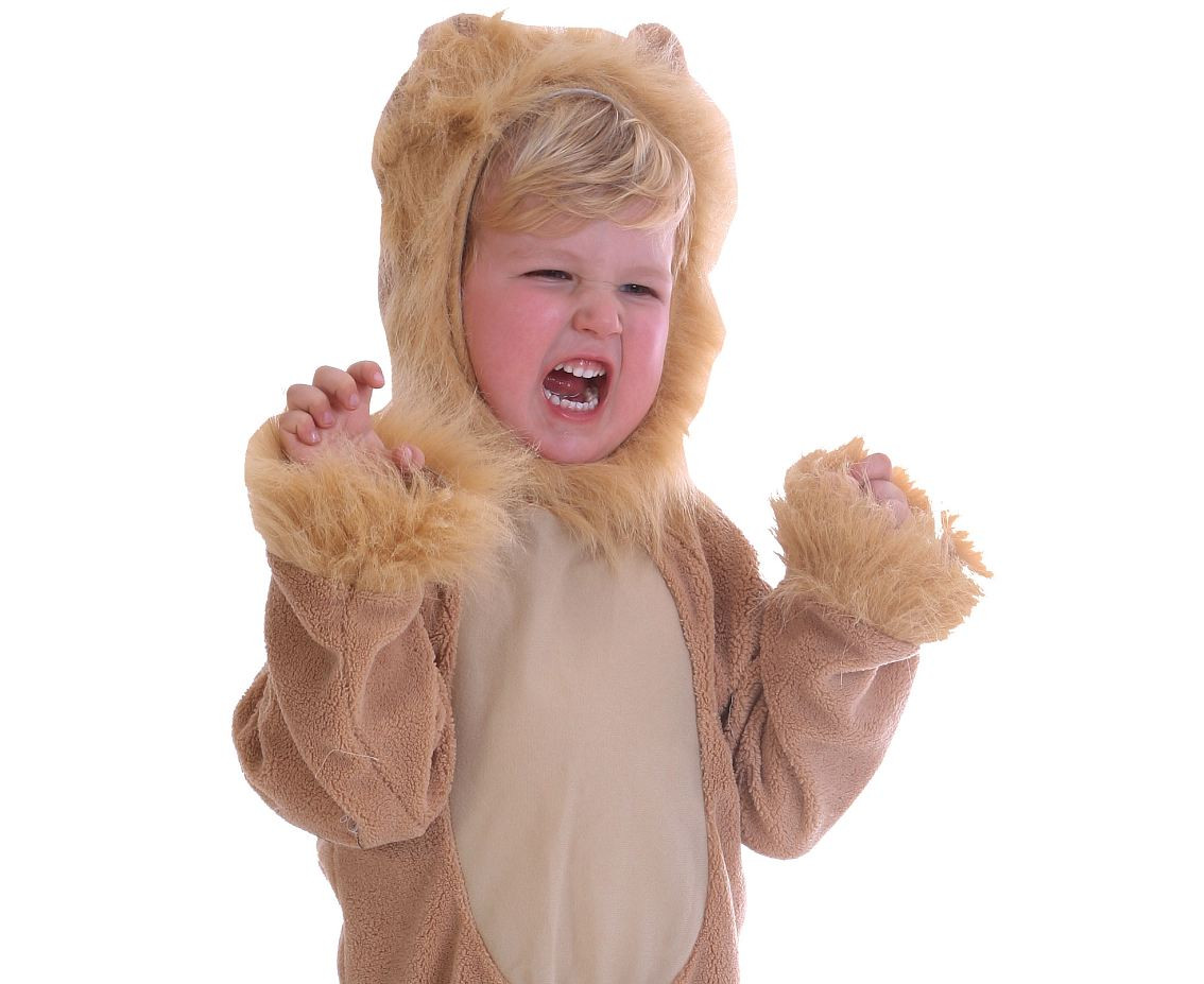 Role play-set for child Lion (jumpsuit, hood, tail), size 92/104 cm