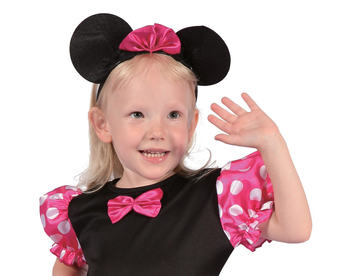 Role play-set for child Black Mouse (dress, hairband), size 92/104 cm
