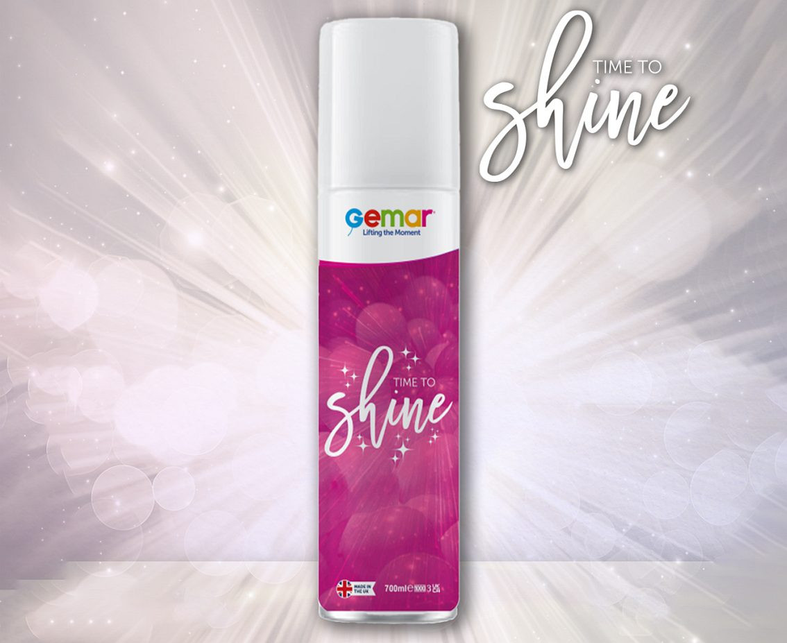 Shine spray for balloons, Gemar 700 ml