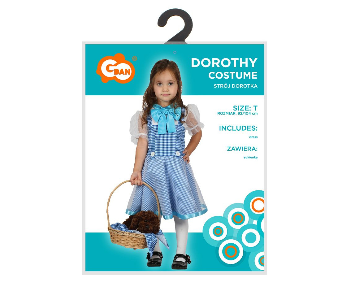 Costume for child Dorothy (dress), size 92/104 cm EOL