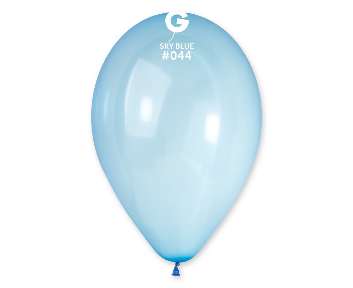 Balloons Gemar 12", crystal mix, 100pcs EOL