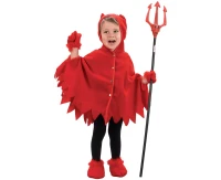 Role play-set for child Little Devil (hooded cape, mittens), size 92/104 cm