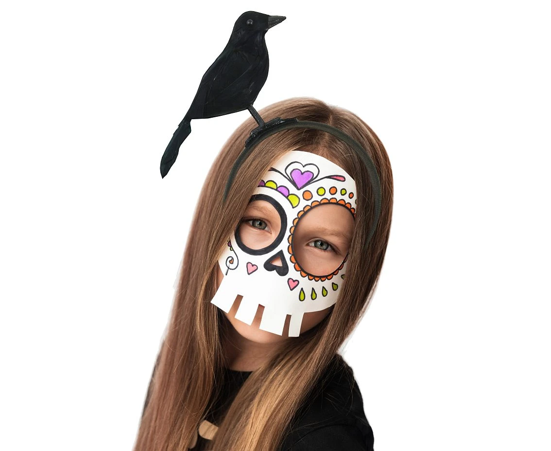Headband Black Raven