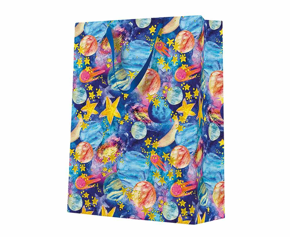PAW Gift bag Galaxy adventure, 30 x 41 x 12 cm