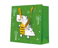 PAW Gift bag Hello Dino, 17 x 17 x 6 cm