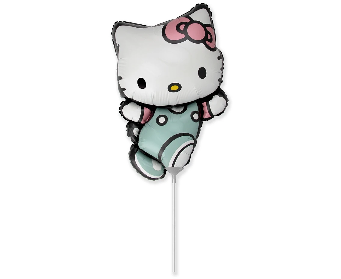 Foil balloon 14" FX - Hello Kitty Hug,  unpacked (flat)